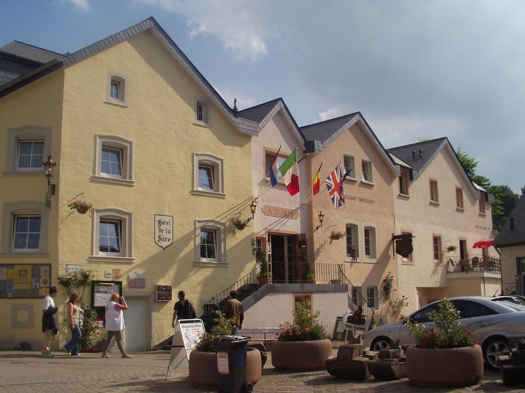 Logis Gourmet & Relax Hotel De La Sure Esch-sur-Sûre Exterior foto